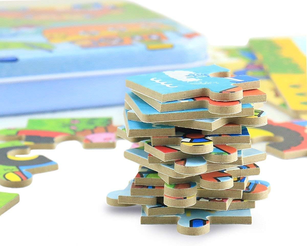 Thumbnail 5 de BBLIKE Puzzle per bambini 4 livelli 🧩