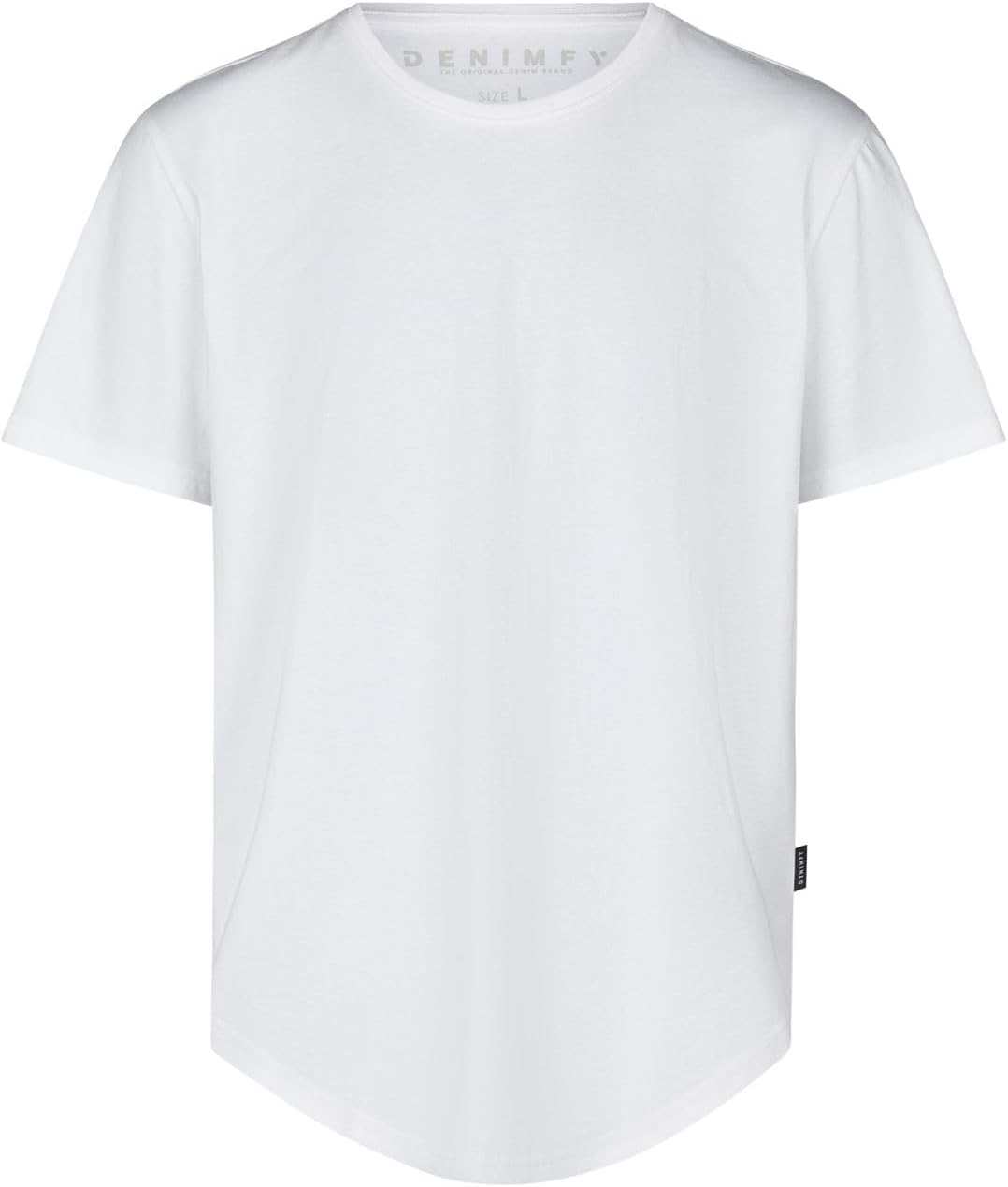 Detalle de DENIMFY Tshirt Herren lang geschnitten – 4er Pack 100% Baumwolle, Regular Fit