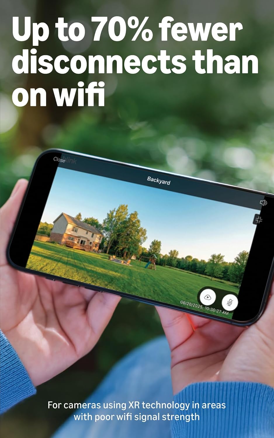 Detalle de Blink wireless camera and doorbell system 2K
