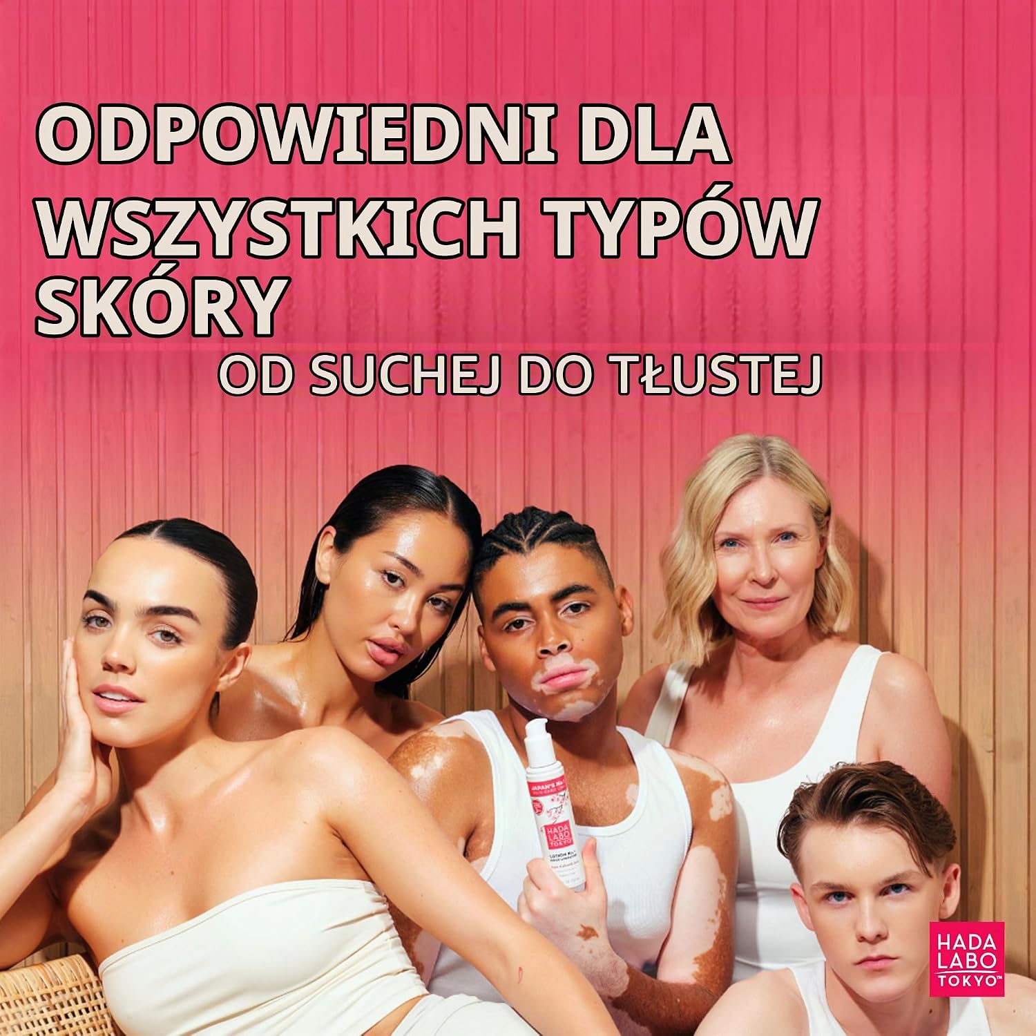 Detalle 2 de Hada Labo Tokyo Lotion Intense, żelowy balsam do twarzy 150 ml z kwasem hialuronowym