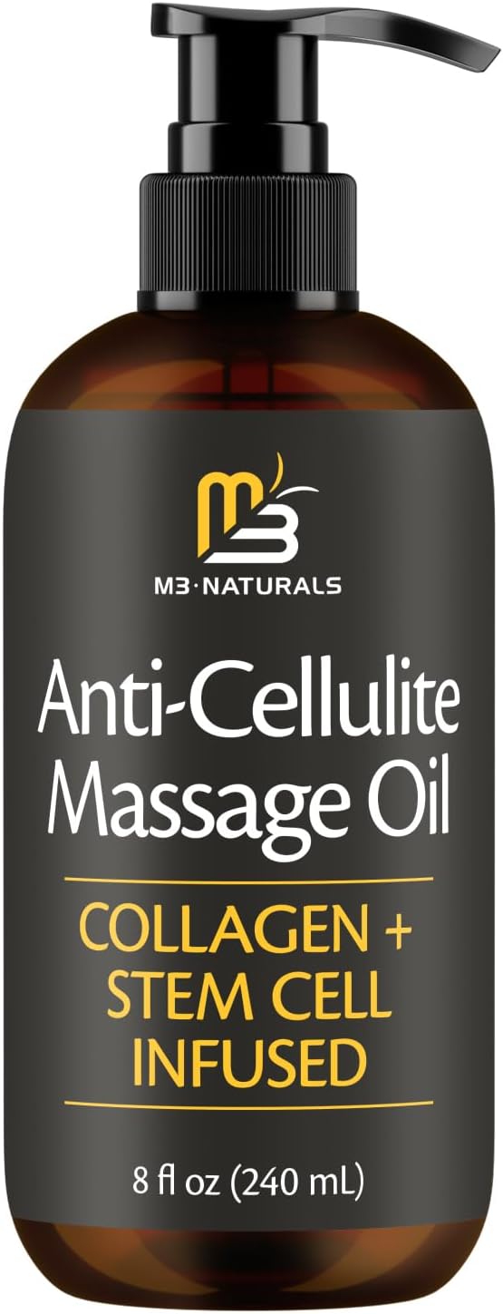Detalle de M3 Naturals Anti-cellulite Oil with Collagen, 8 fl oz