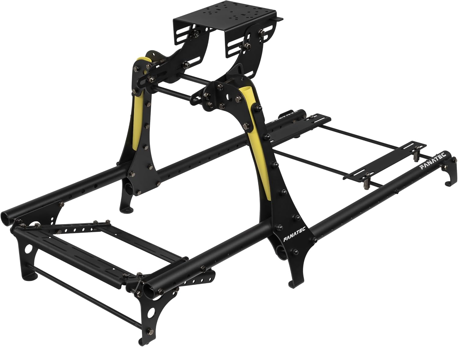 Fanatec Châssis de simulation de course Course Cockpit V1.5 pour direct drive, acier renforcé et aluminium noir