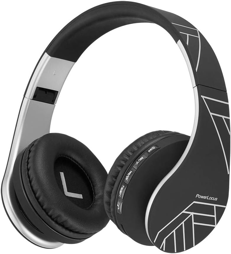 Detalle de PowerLocus Bluetooth Headphones Over Ear