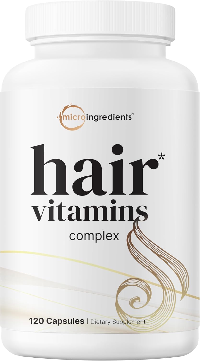 Detalle de Micro Ingredients Hair Supplement 120 Capsules