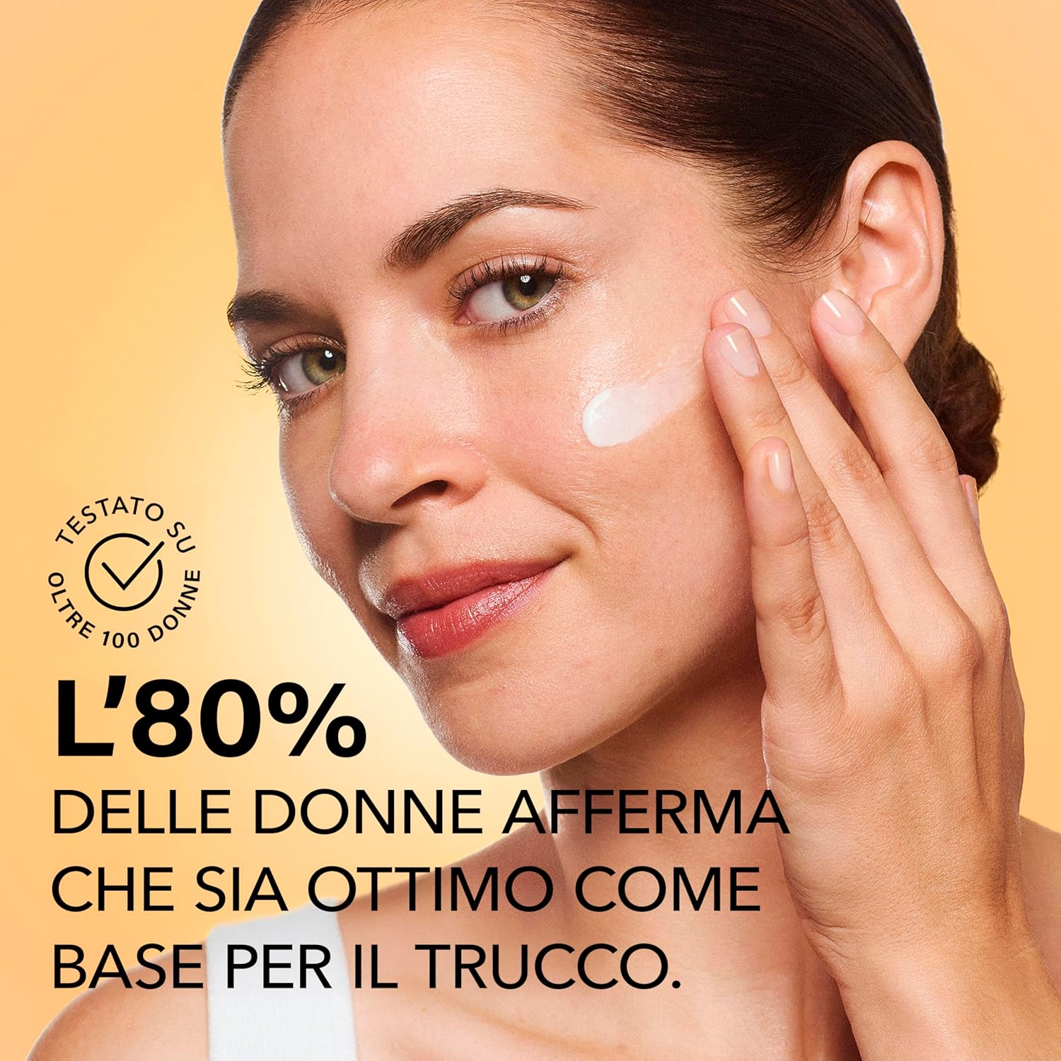 Detalle de Olay Vitamin C Brighten & Glow 3in1 Fluido Idratante SPF50+ (50 ml) – crema/primer con niacinamide