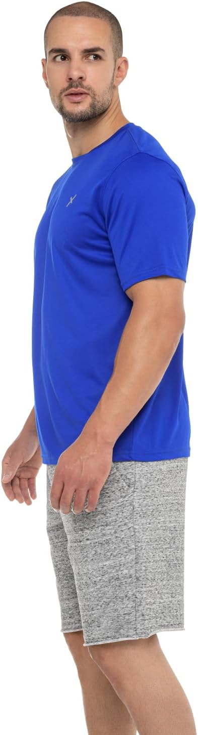 Detalle 2 de CFLEX Men's Pique Sports T-Shirt, Quick-Drying Loose Fit