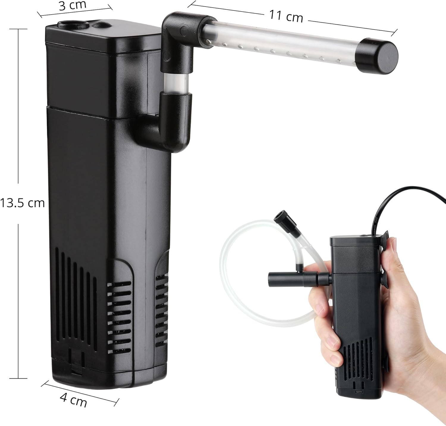 Thumbnail 5 de NICREW Fish Tank Filter 20–40L internal aquarium filter 🐠