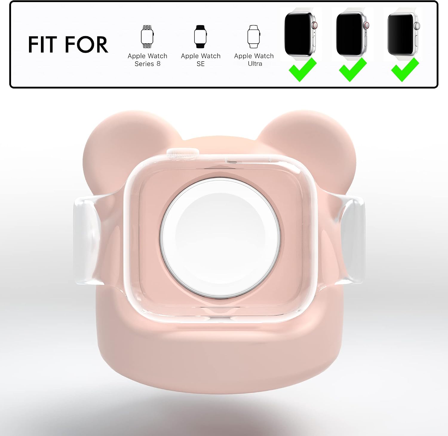Thumbnail 2 de ELETIUO Apple Watch Charging Stand Pink