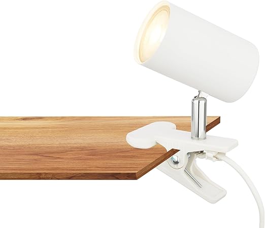 Detalle de BRILONER - Flexo de escritorio giratorio 💡 para lectura