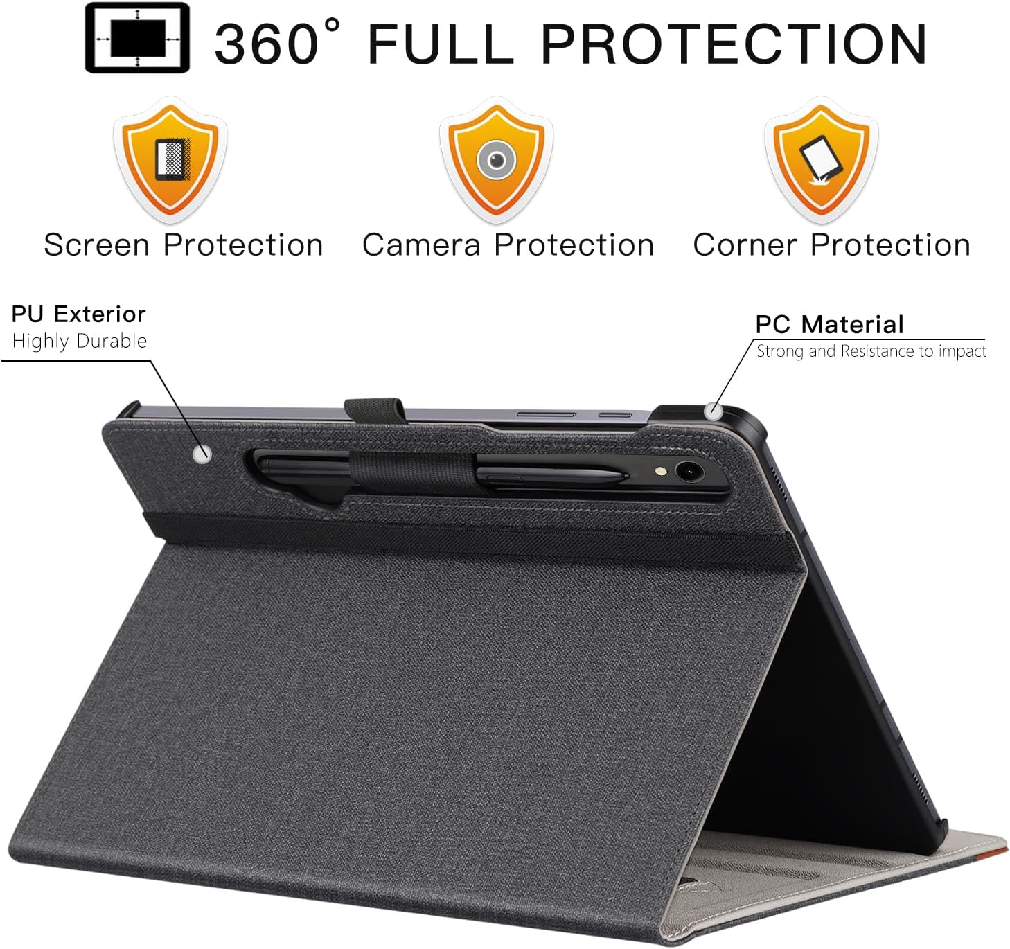 Detalle de ZtotopCases Tab S10 FE Plus case 13.1in
