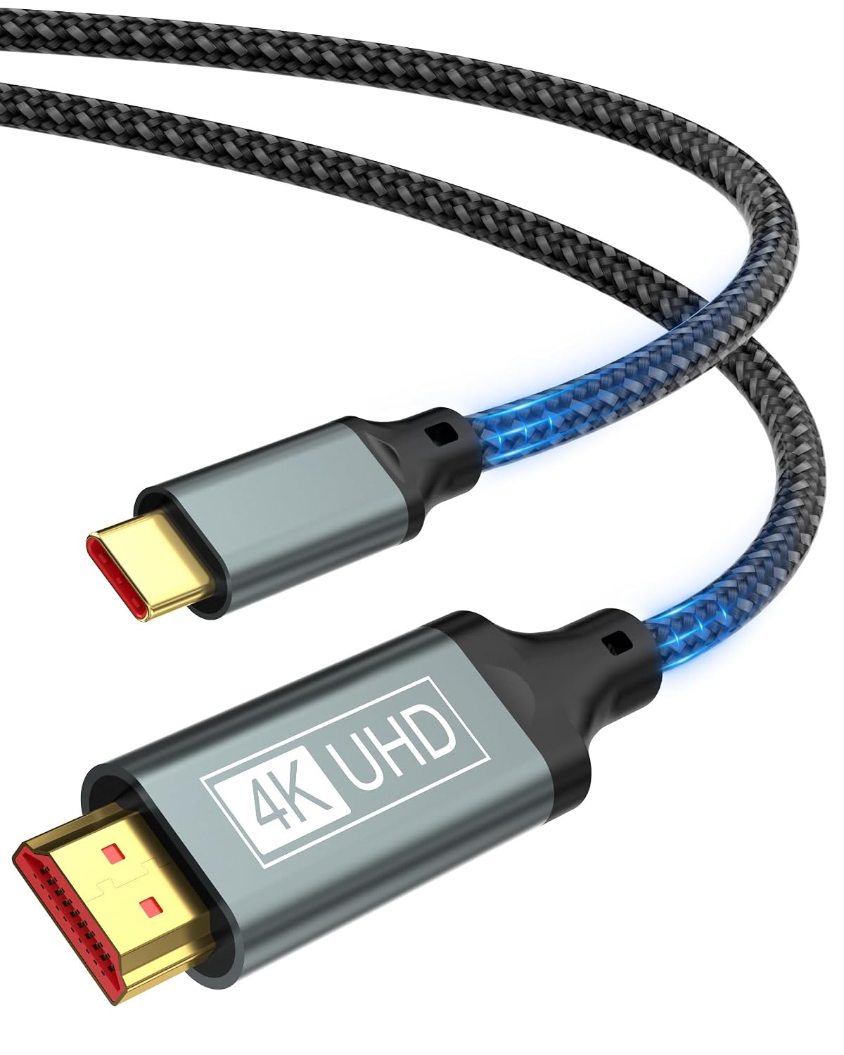 Detalle de ziwodiv USB C to HDMI Cable 2M 4K