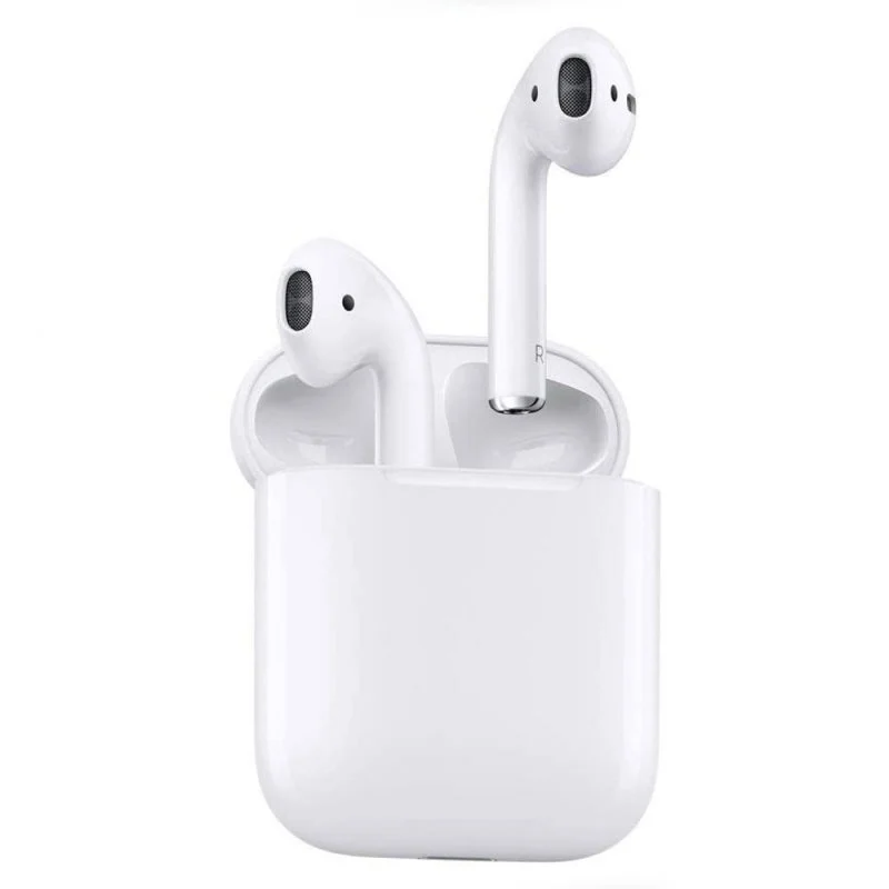Detalle de Klack IK9000, auriculares inalámbricos blancos con Bluetooth 5.0 y controles