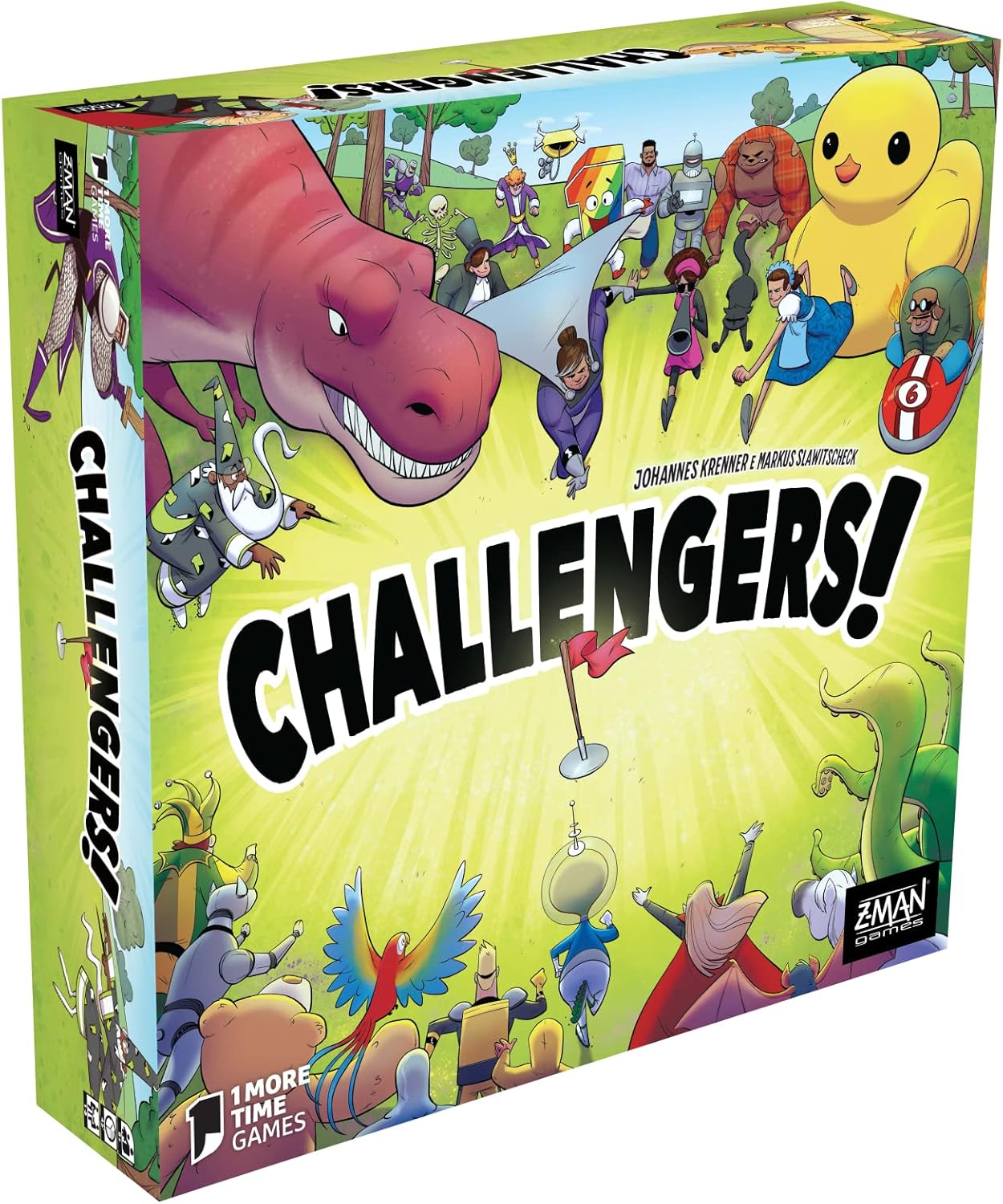 Detalle de Asmodee Challengers – Gioco da Tavolo 1–8 giocatori, 8+ anni – Edizione in Italiano