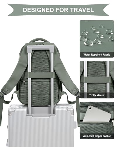 Thumbnail 7 de SZLX Mochila de Cabina 40x30x20 para Ryanair y Wizz Air (mujer) impermeable, desplegable 180°