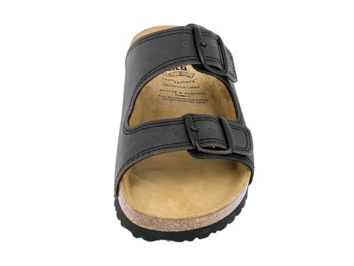 Thumbnail 2 de Lico BIOLINE MAN SOFT Pantoletten Herren Schwarz/Braun – Größe 40 EU