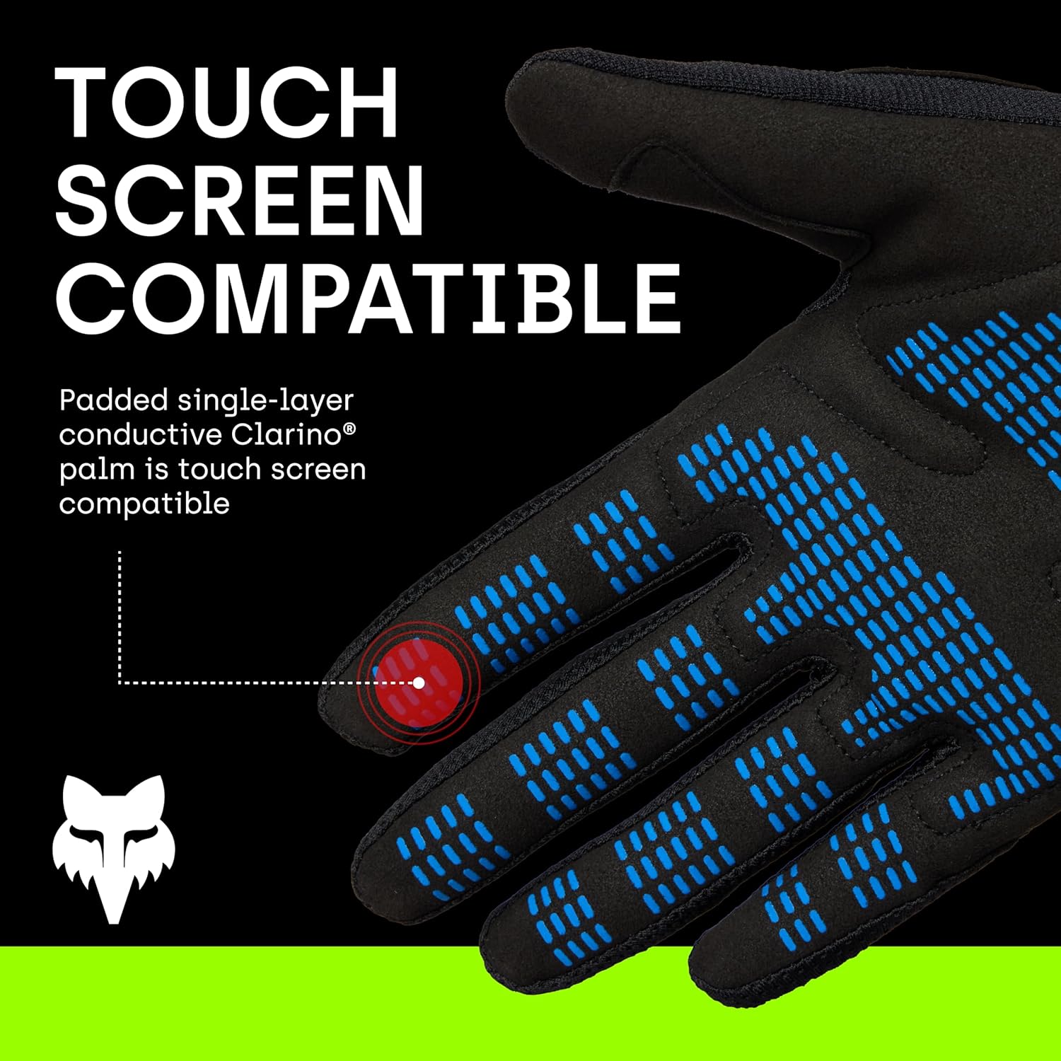 Detalle de Fox Racing GANT DIRTPAW Homme, Noir, XL — Gants tout-terrain confort et protection