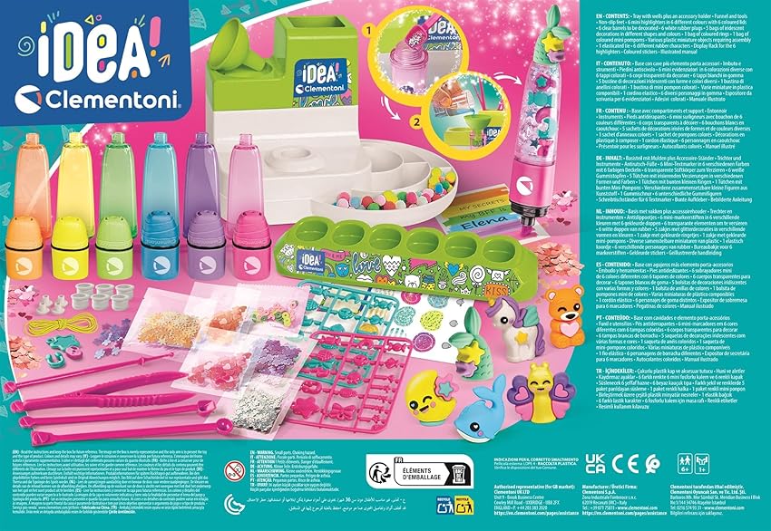 Thumbnail 2 de Clementoni Highlighter Lab laboratorio de subrayadores multicolor 🎲