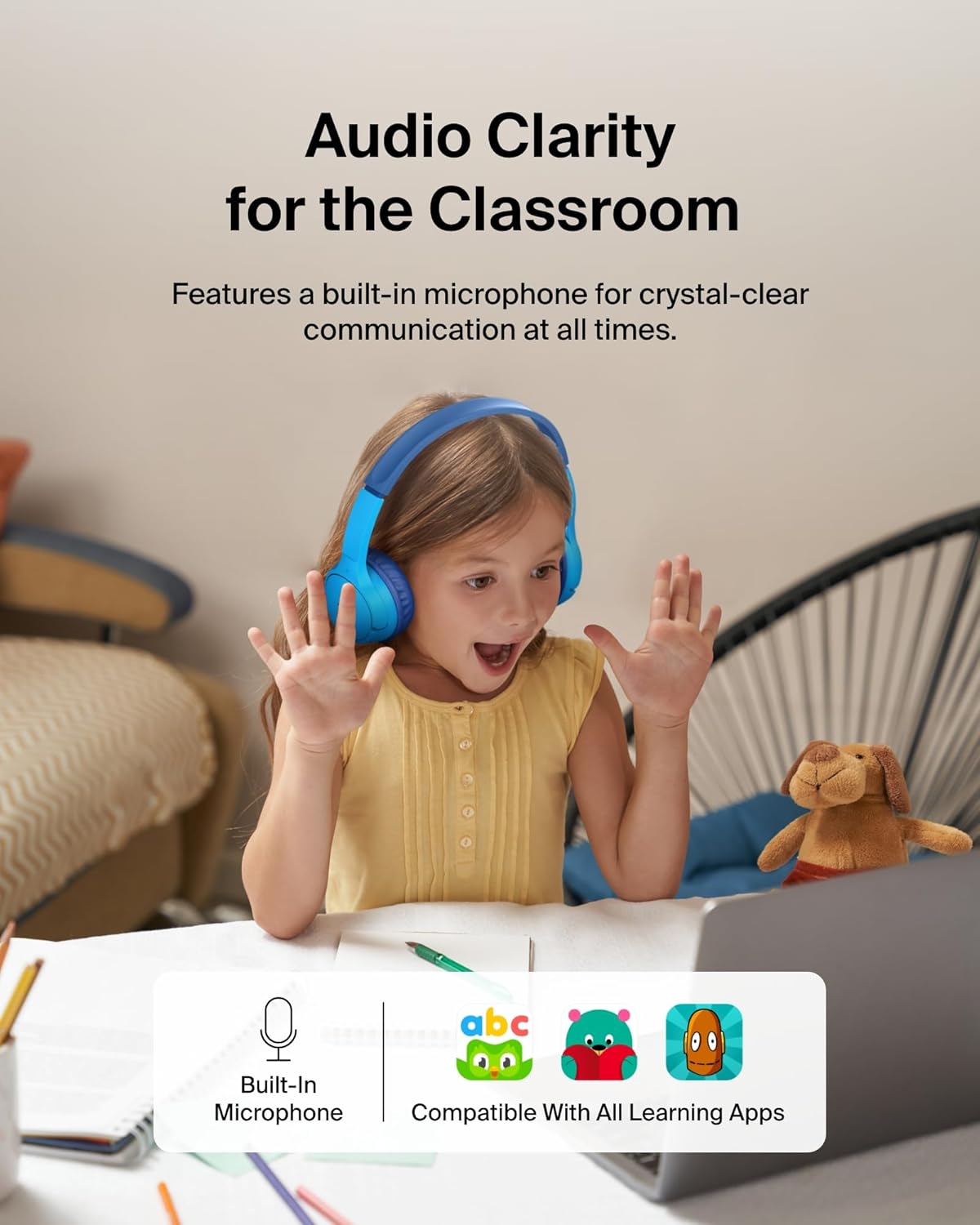 Thumbnail 4 de Belkin SoundForm Mini Kids Headphones