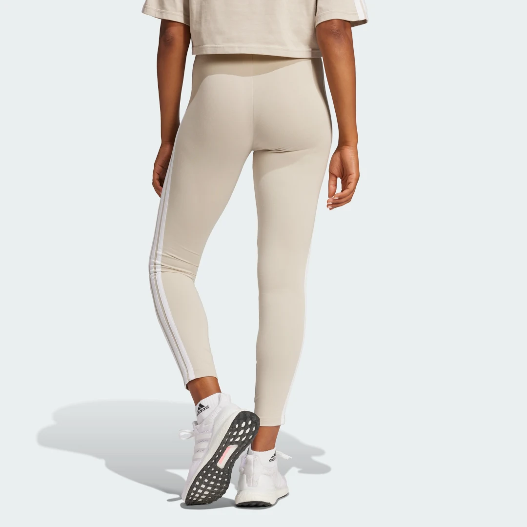 Thumbnail 1 de Mallas Essentials Cotton 3 bandas – Adidas (beige)