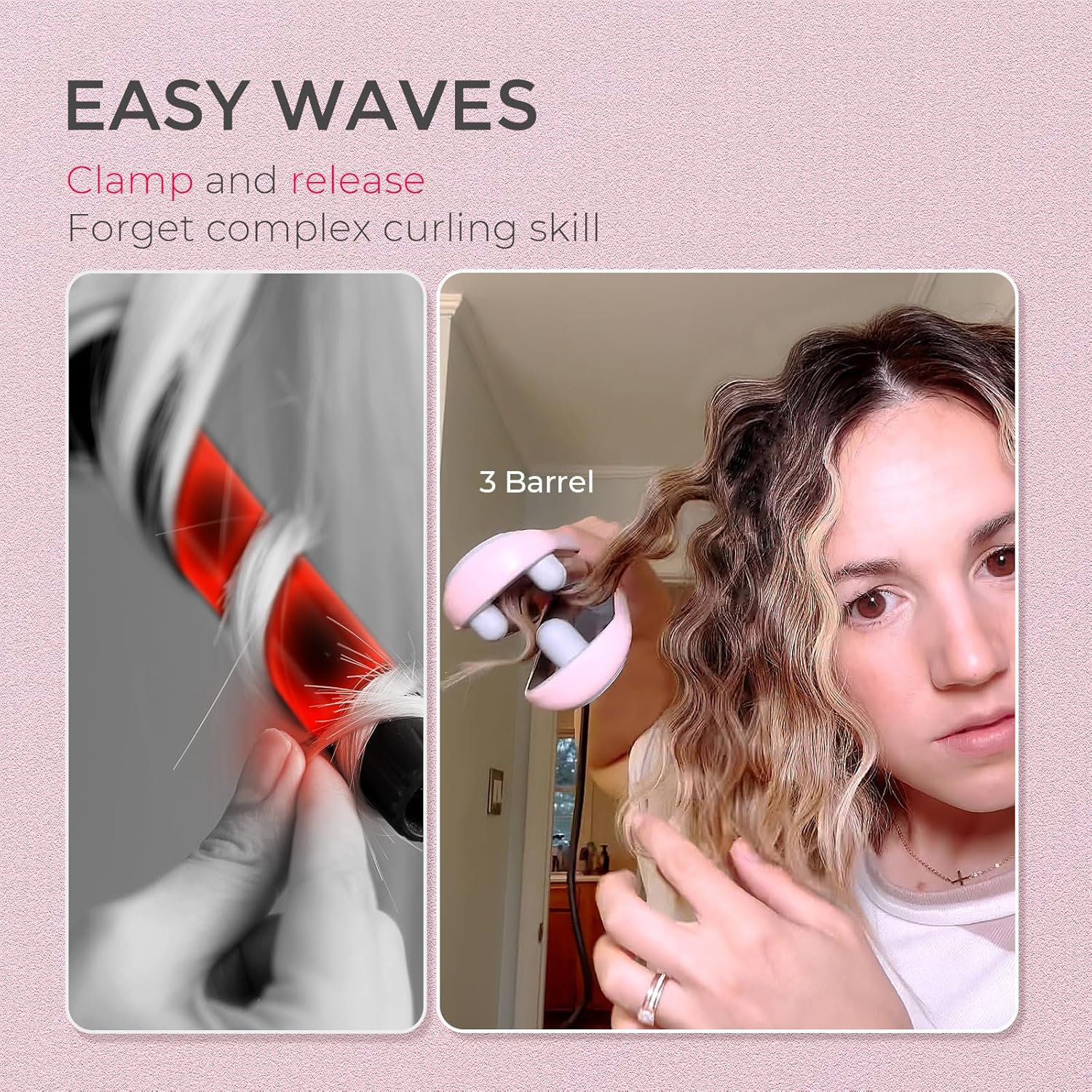 Detalle 2 de TYMO ROVY Hair Waver Crimper 25mm