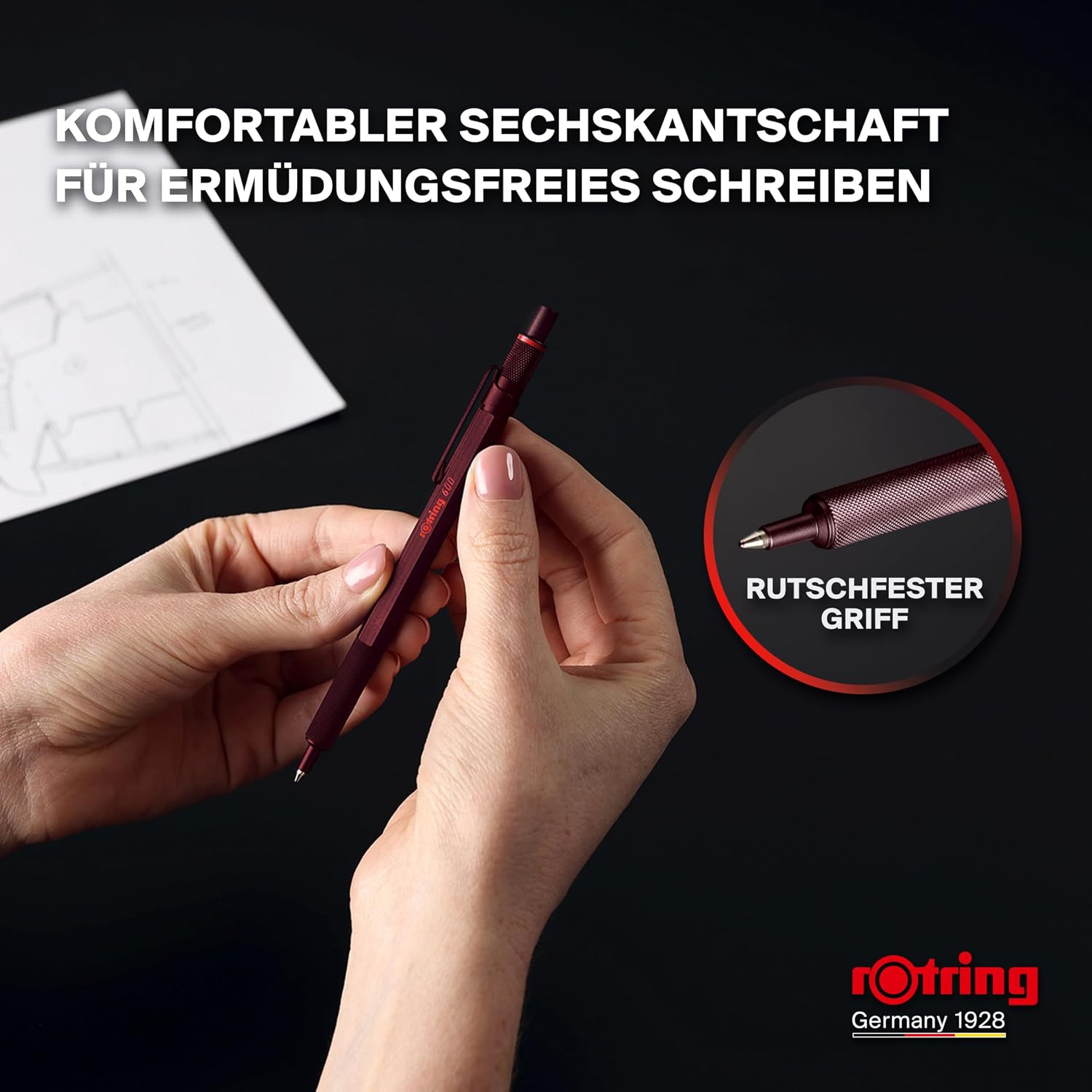Thumbnail 4 de rOtring 600 Kugelschreiber 1,0 mm