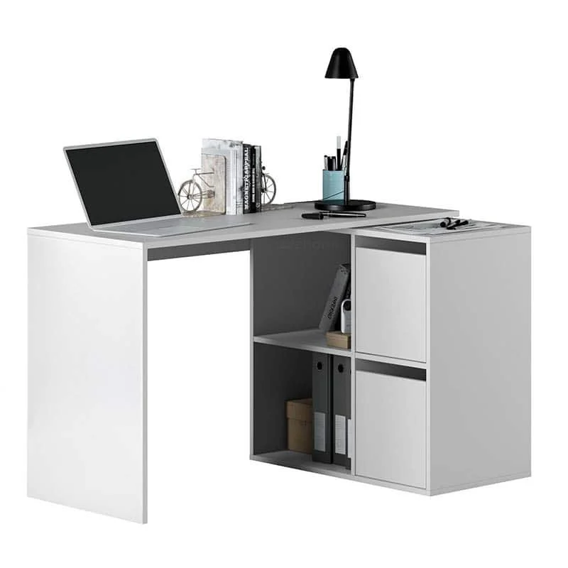 Thumbnail 2 de Habitdesign Adapta mesa de escritorio blanca