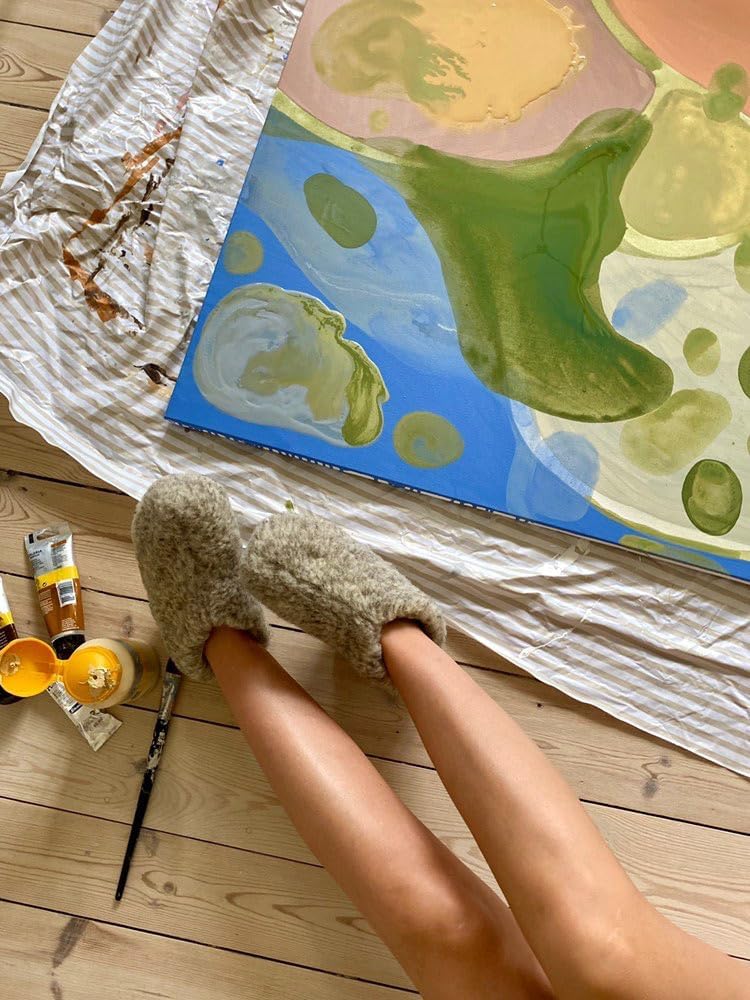 Thumbnail 3 de THE COZY SHEEP — Chaussons douillets femme et homme en laine mérinos, modèle bas fermé