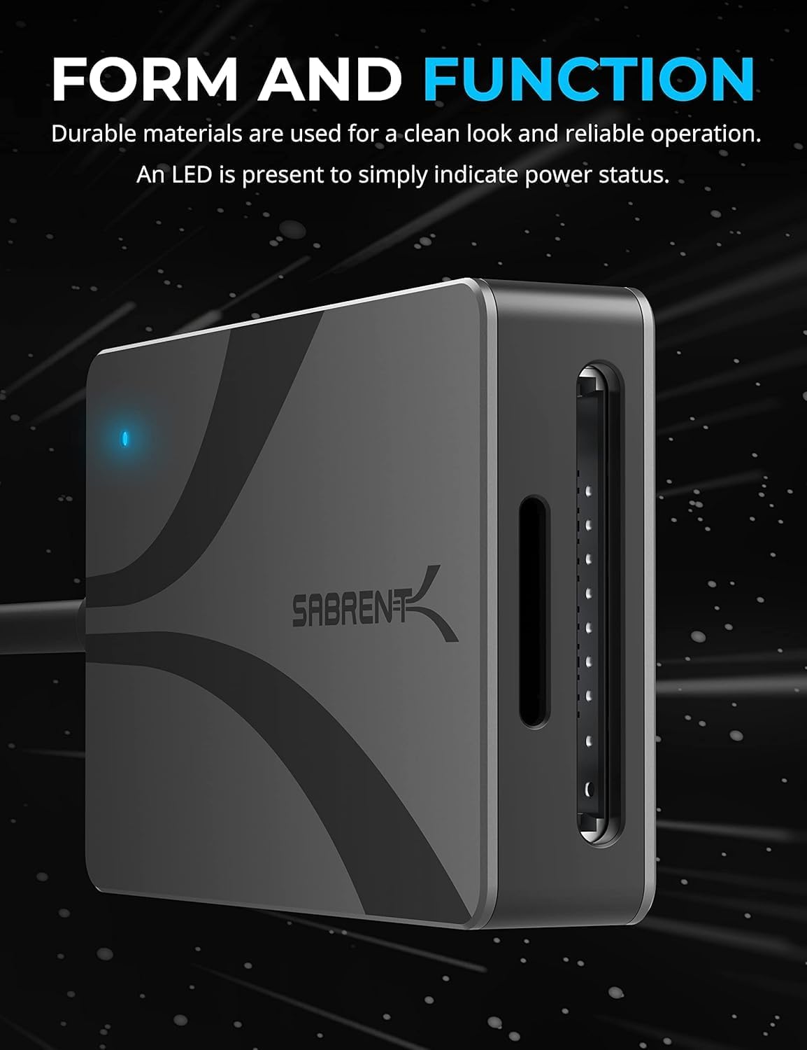 Thumbnail 4 de SABRENT CR-CSDM UHS-II SD card reader 312MB/s