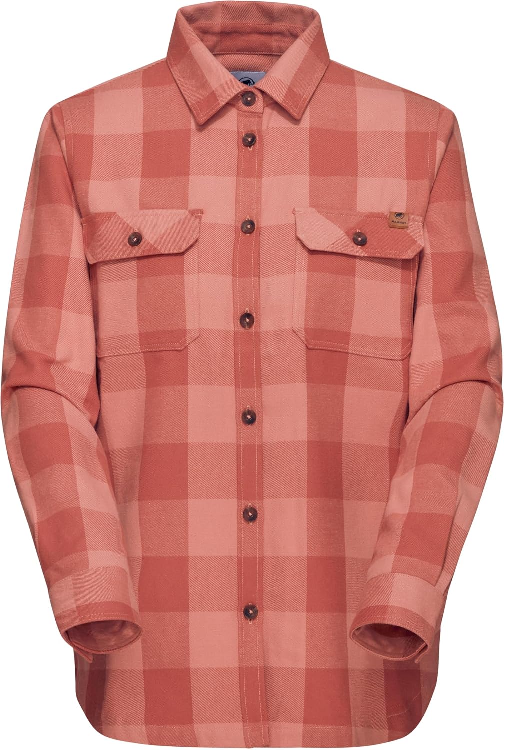 Detalle de Mammut Tamaro Longsleeve Shirt Women: camicia a manica lunga confortevole e versatile