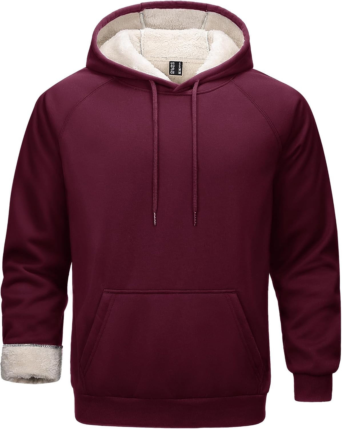 Thumbnail 6 de Cavva men’s fleece-lined hooded sweatshirt with kangaroo pocket (warm winter pullover)