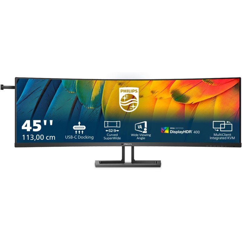 Detalle de Philips 45B1U6900C 44.5" Curvo