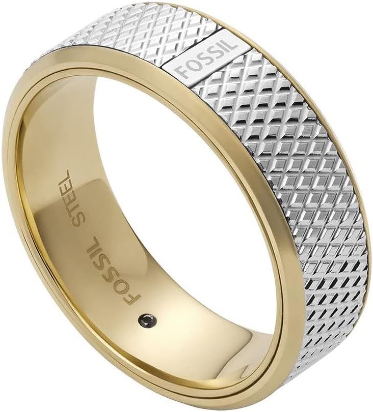 Thumbnail 6 de Fossil - Bagues en acier inoxydable pour hommes