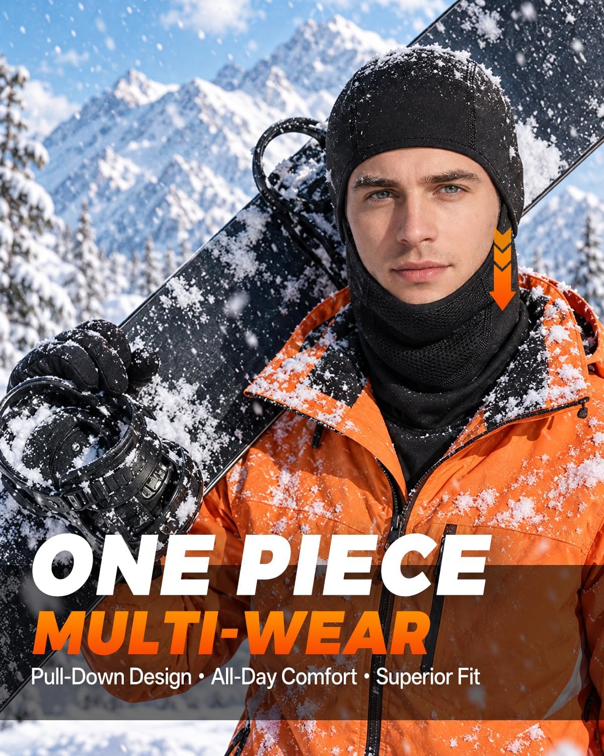 Thumbnail 3 de Balaclava Ski Face Mask, Fleece