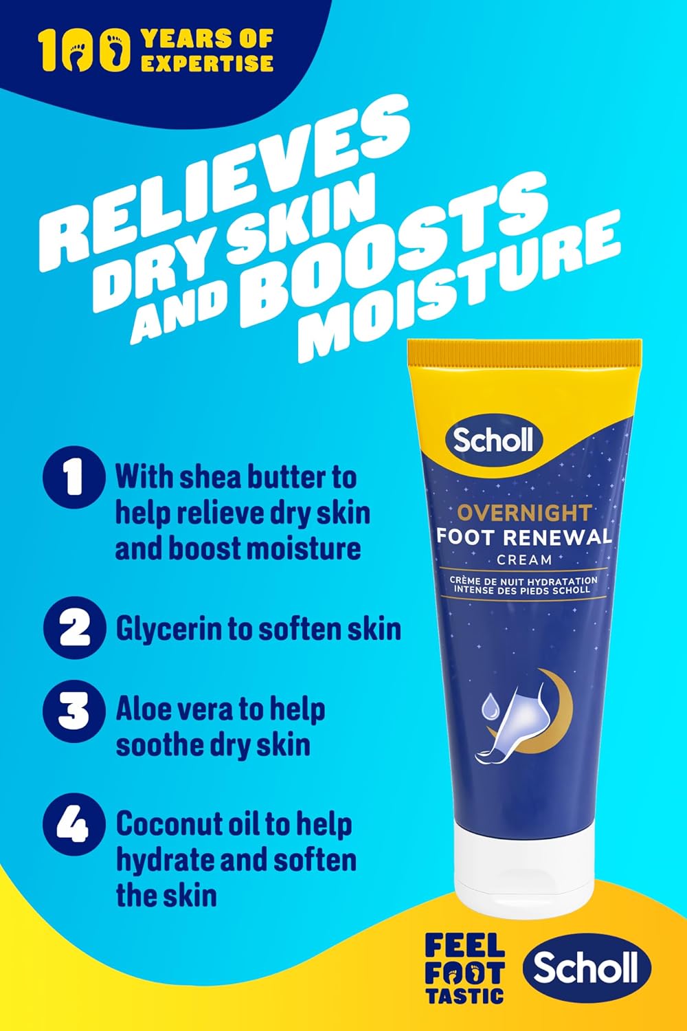 Thumbnail 4 de Scholl Overnight Renewal Kit 60 ml foot cream 🦶