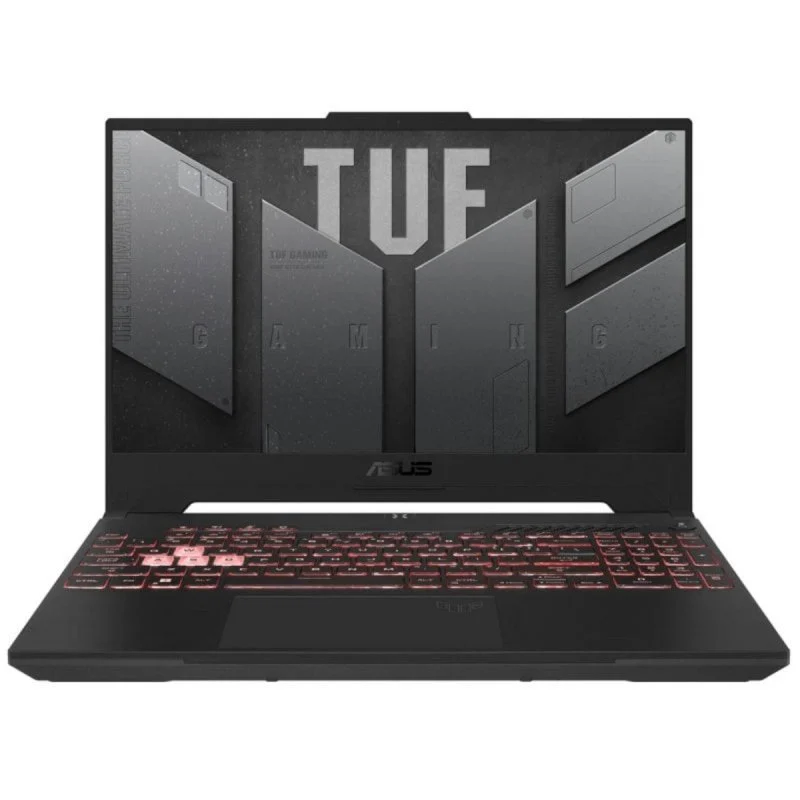 Detalle de ASUS TUF A15 FA507NUR: Ryzen 7 7435HS, RTX 4050, 16 GB y 512 GB SSD para gaming y multitarea