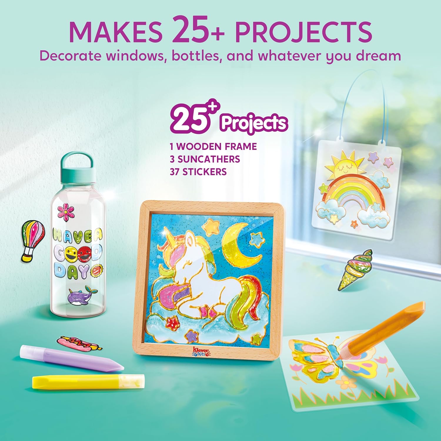 Thumbnail 6 de Klever Kits Gel-Art-Set – All-in-One-Gel-Kreativset für Kinder ab 6 Jahren