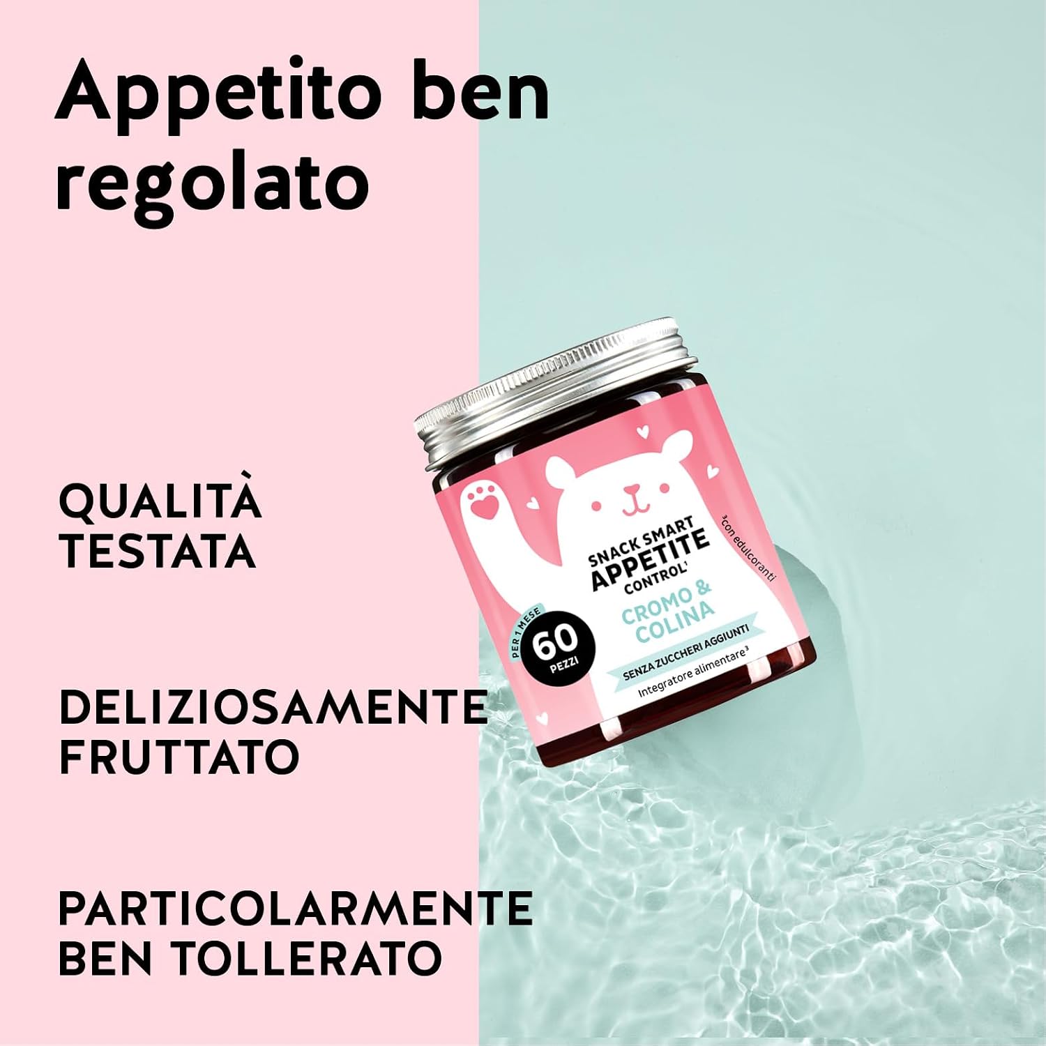Thumbnail 4 de Snack Smart - Caramelle Gommose per Controllo dell'Appetito (60 pezzi) di Bears with Benefits