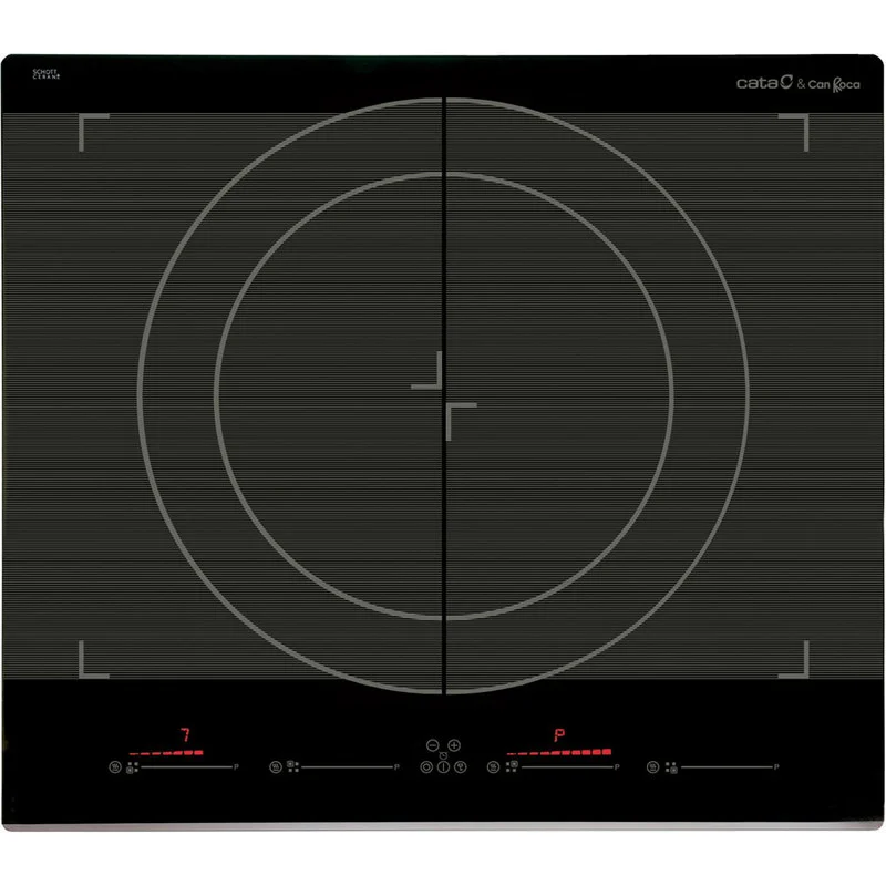 Imagen de Cata GIGA 600 BK – Placa de Inducción de 4 Zonas en OfertitasTOP