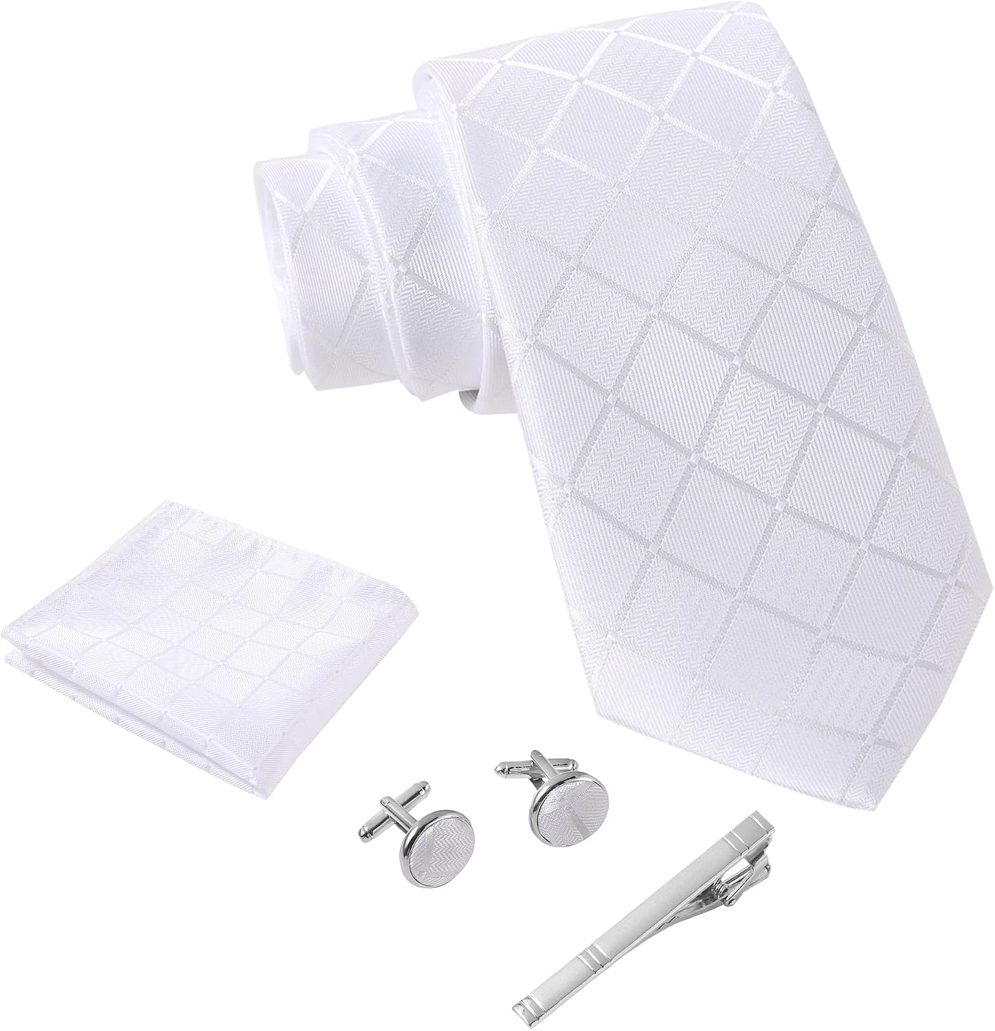 Detalle 2 de Massi Morino Cravate Homme 5-en-1 Coffret