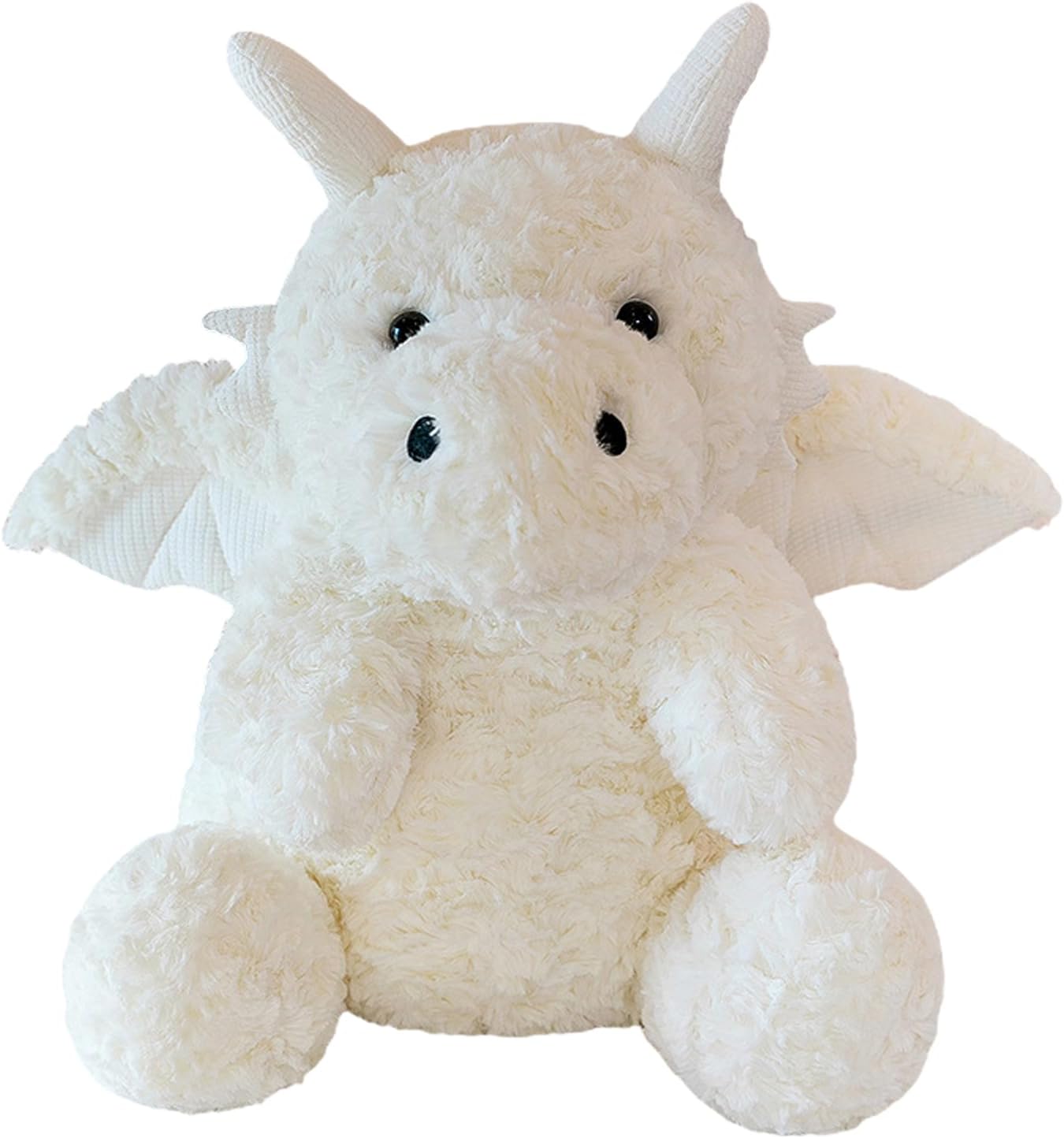 Detalle de SUSULF Little Flying Dragon Plush Toy, White, 11.81-Inch