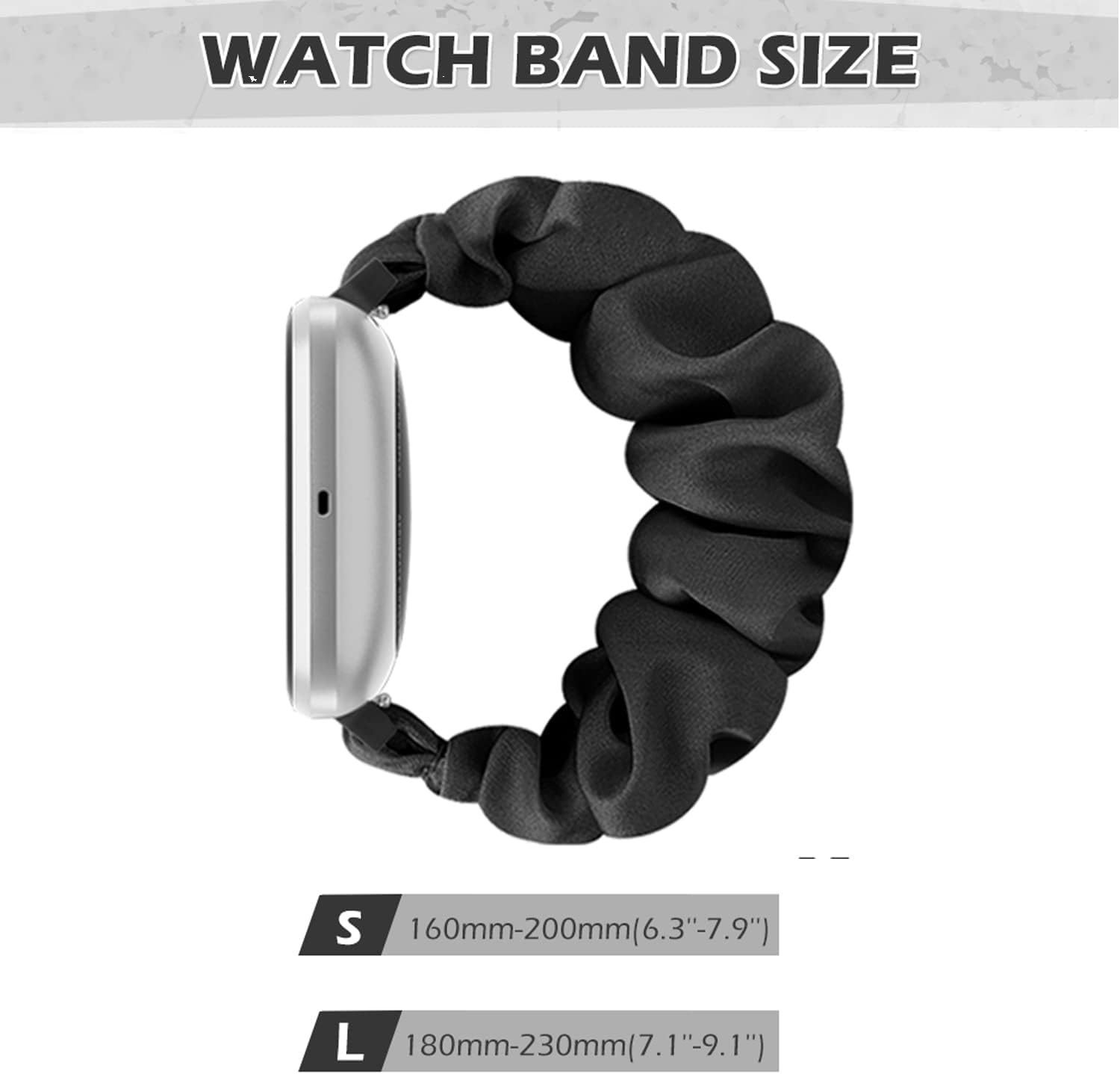 Thumbnail 2 de DKGKOO Scrunchie Strap for Fitbit Versa 4