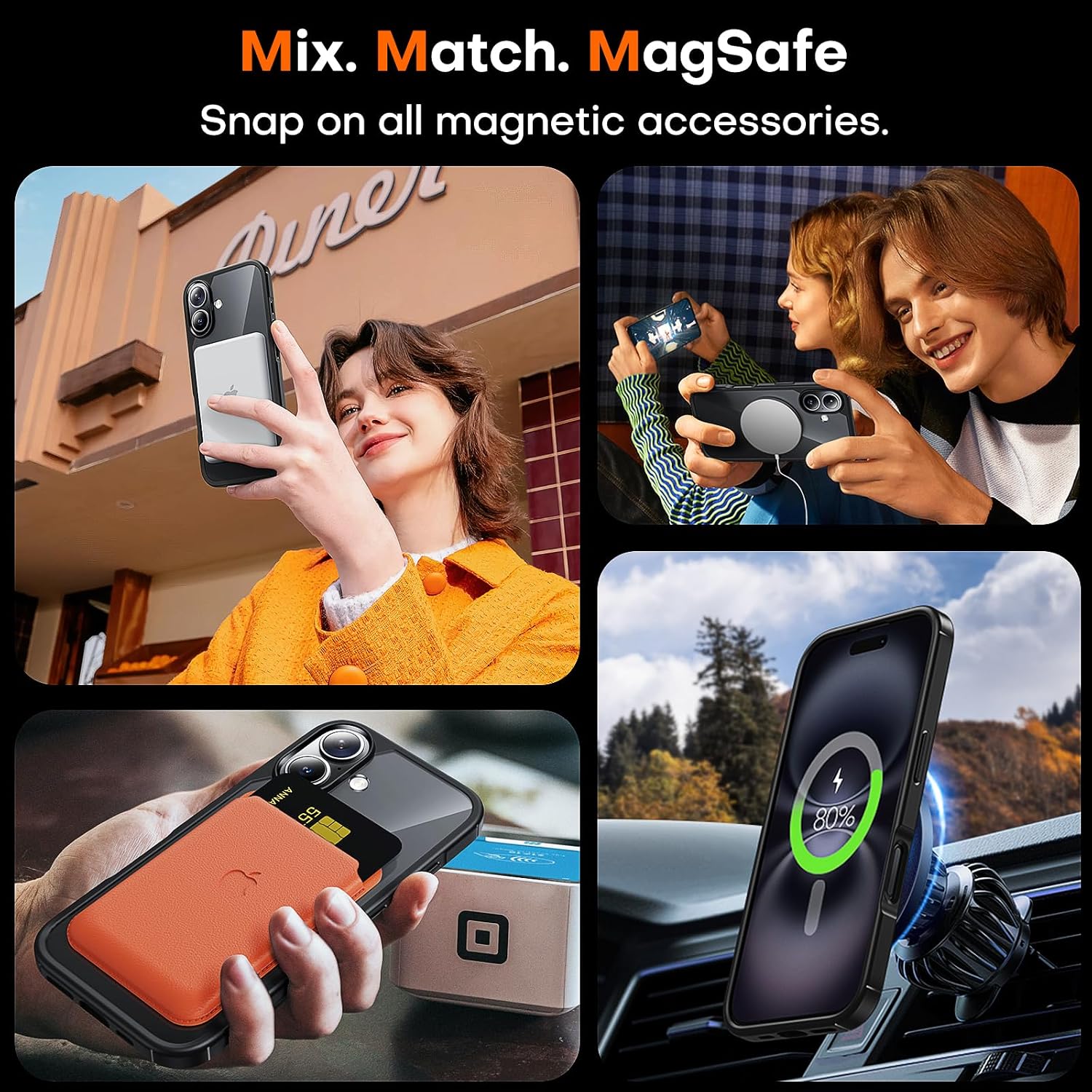 Thumbnail 5 de TAURI iPhone 16 Case for MagSafe, 0.04 in