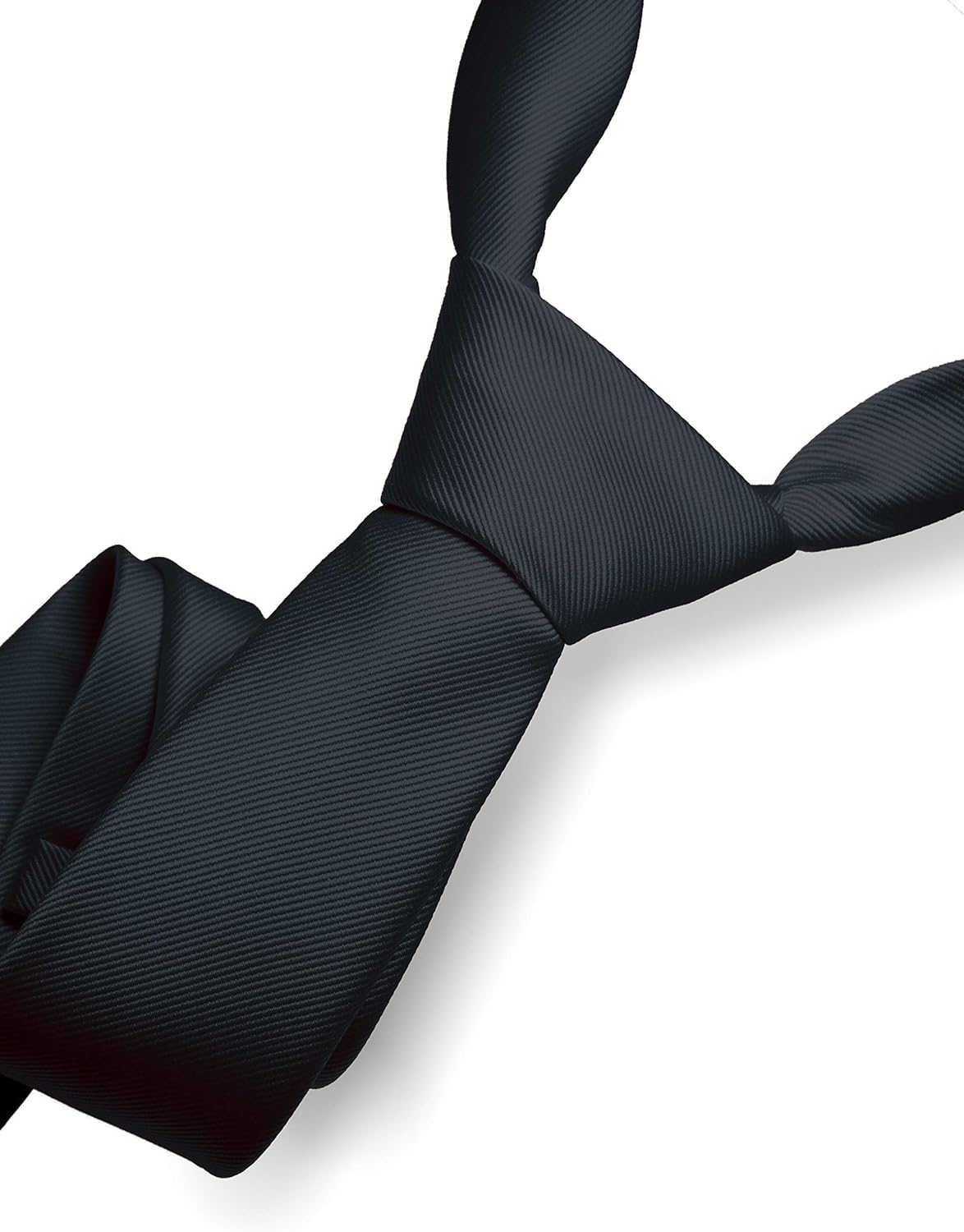 Thumbnail 2 de RBOCOTT Solid Color Tie 58" Necktie 👔