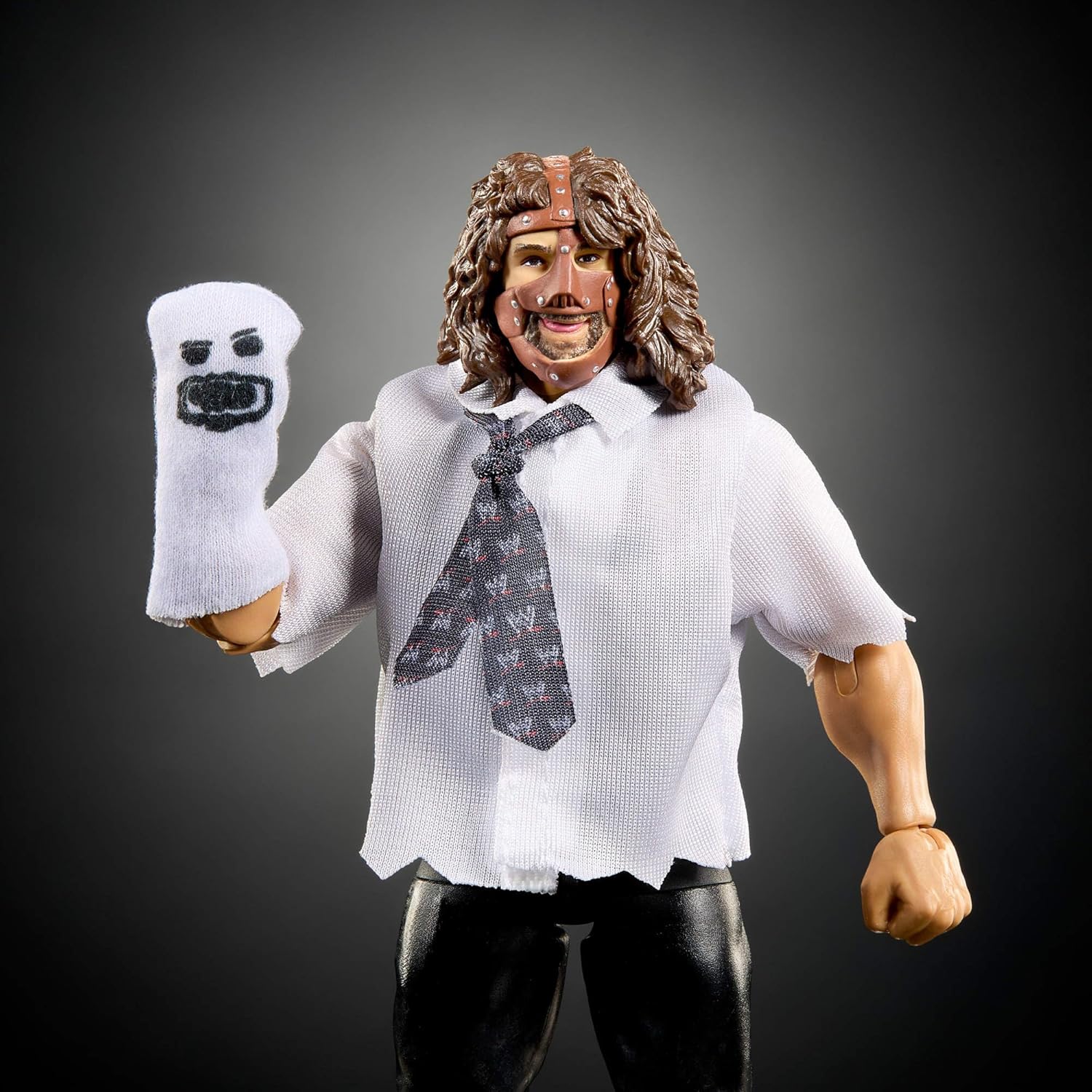 Detalle de Mattel WWE Elite Collection: Mankind-Set aus Premium Live Events – SummerSlam-Serie mit Jesse The Body Ventura (JHX81)