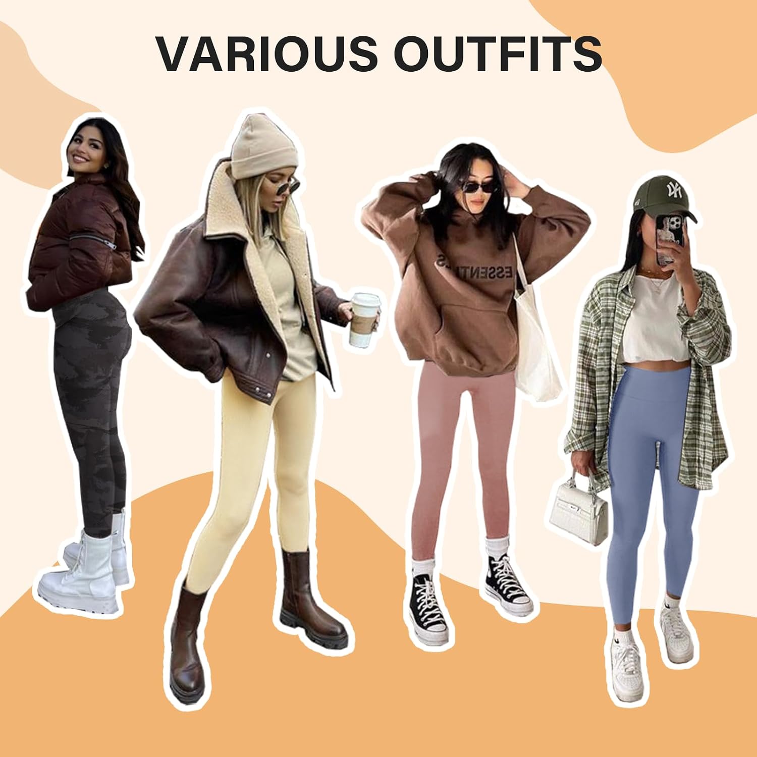 Thumbnail 4 de DDOBB Thermal Leggings High Waist fleece-lined leggings 🏃♀