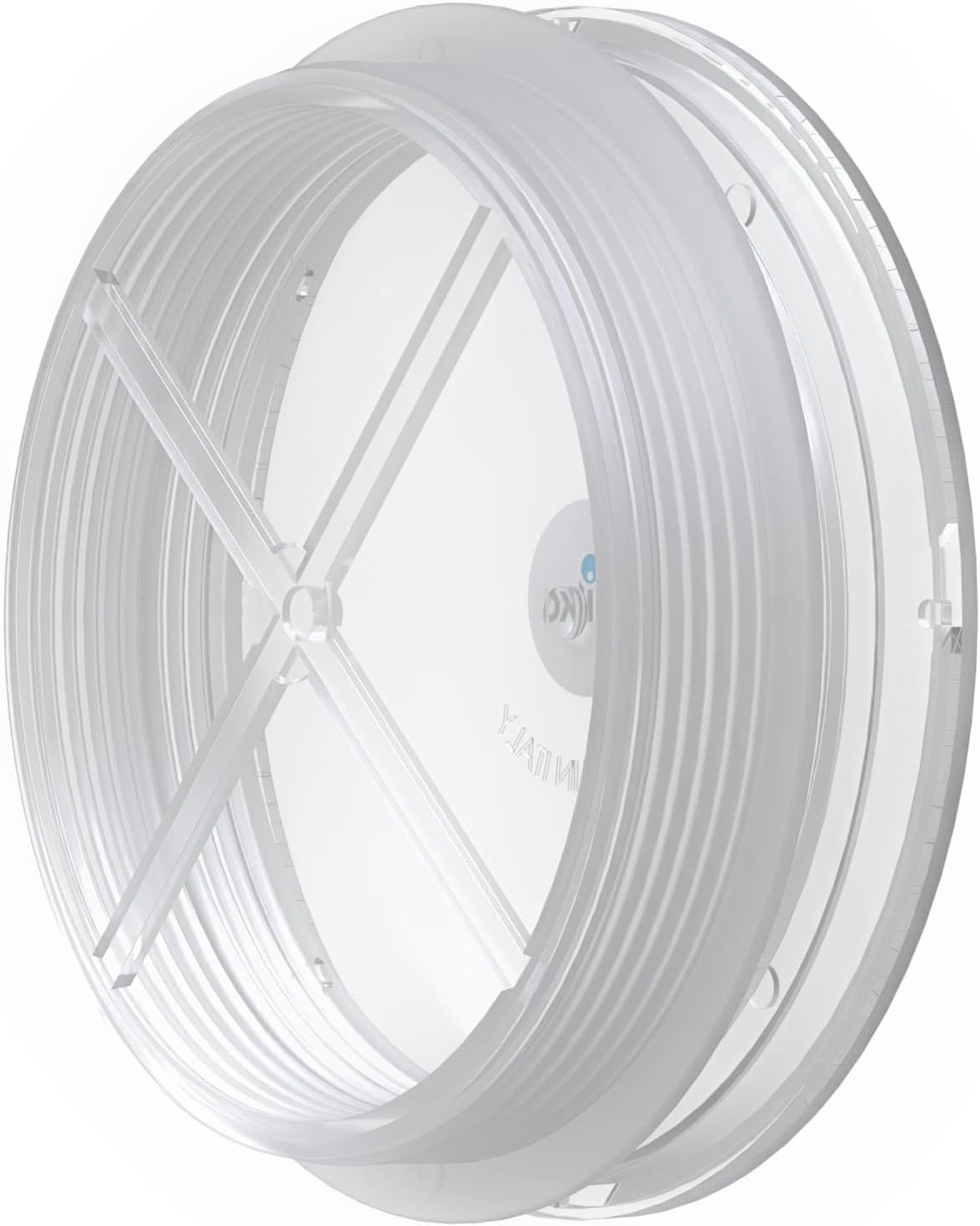 Detalle de Plikc NIC120 Bouchon pour climatiseurs – trou de 120 mm, thermoplastique transparent