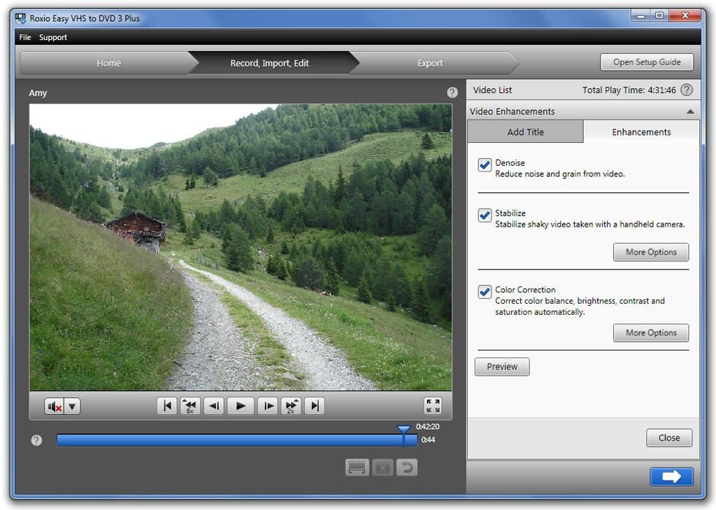 Thumbnail 5 de Corel Roxio Easy VHS to DVD 3 Plus 🎥 – Convertidor de Vídeo por Correo