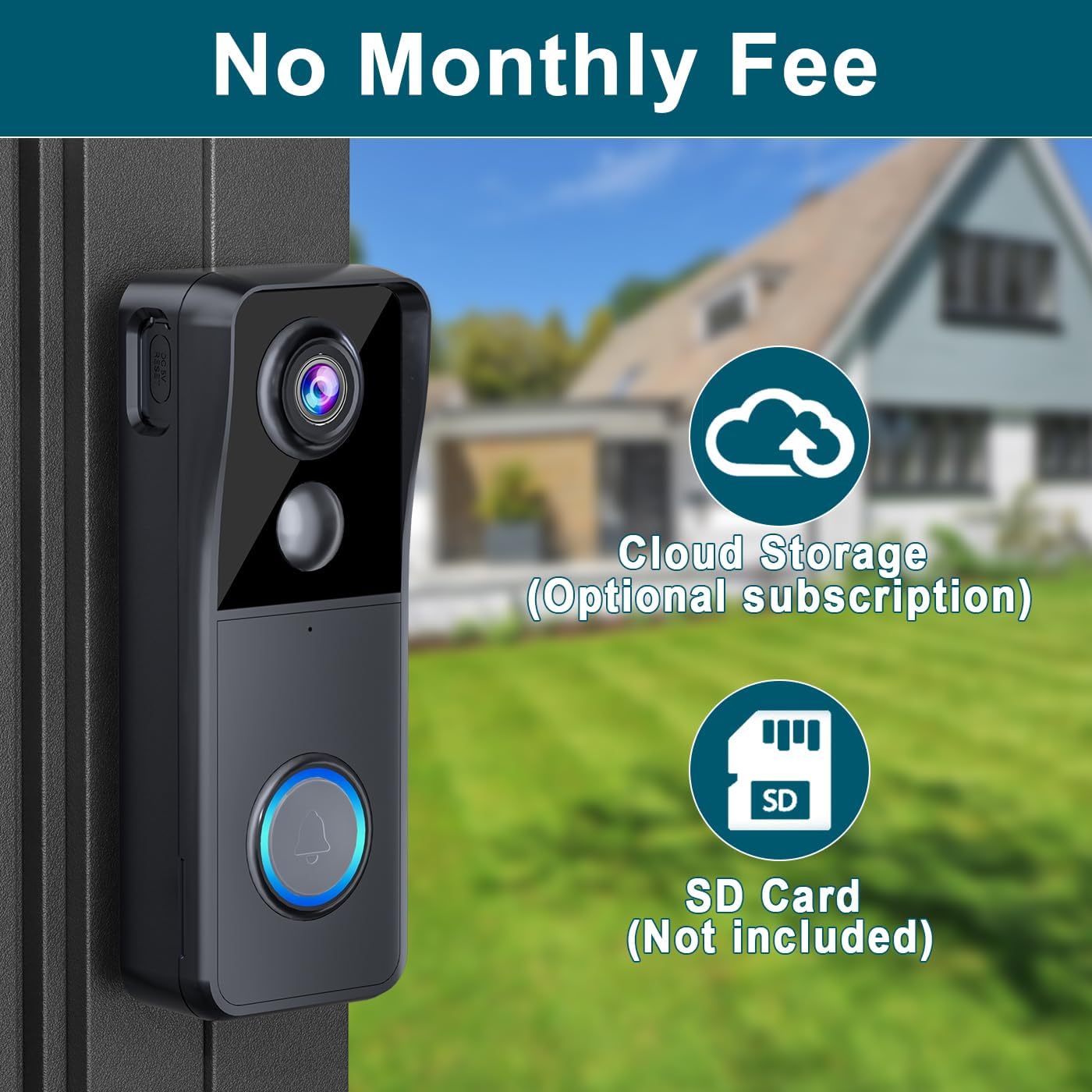 Thumbnail 5 de Wireless Video Doorbell Camera 1080P smart doorbell