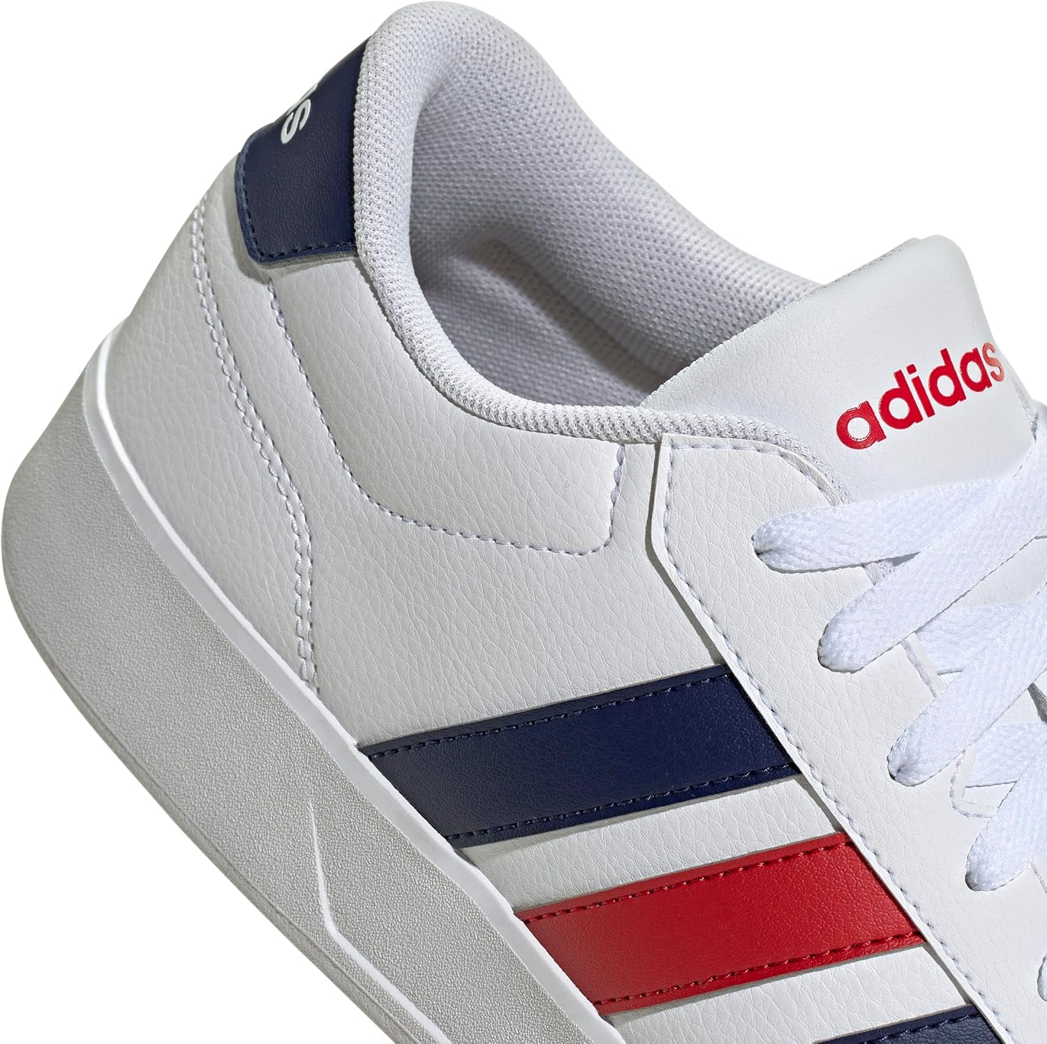 Detalle de adidas Herren BREAKNET 3.0 Schuhe – klassischer Schnitt mit Schnürung und Gummisohle