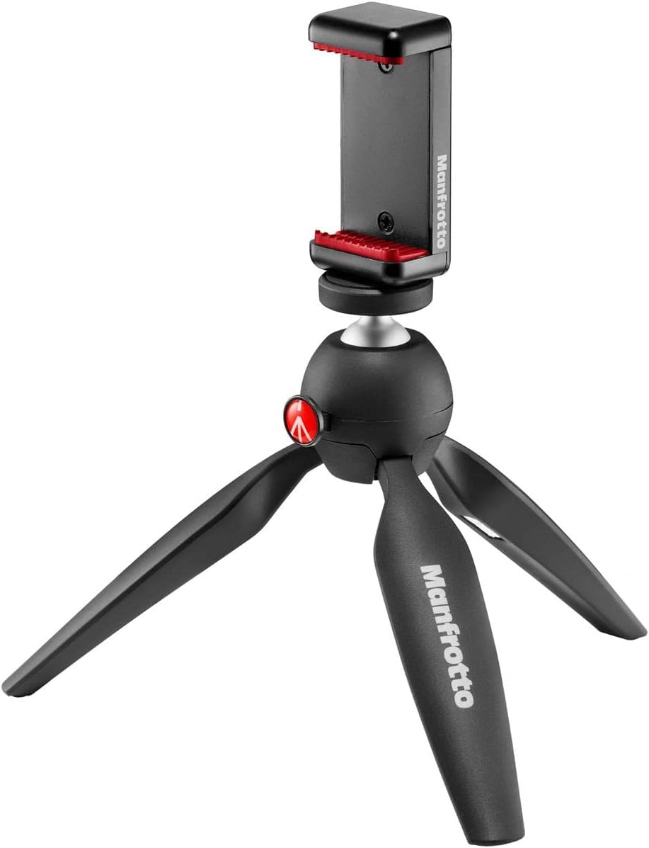 Thumbnail 3 de Support smartphone universel Manfrotto MCPIXI Pro : fixation pour mini trépied de table (noir)
